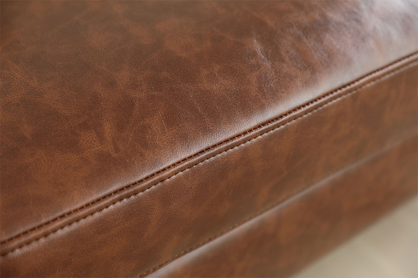 Double-stitched for durability. Increases the sofa’s longevity.