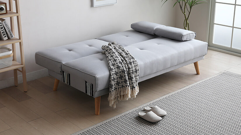 Convert the sofa into a sofa bed easily. Perfect for lounging.