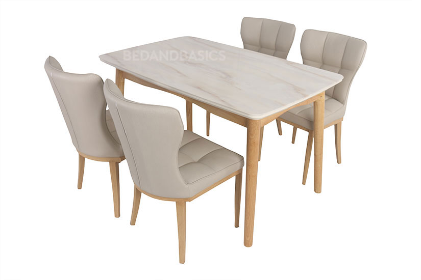 Complete your dining set with this table.