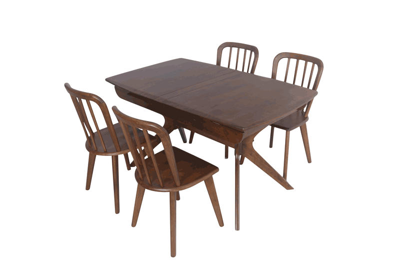 Complete your dining set with this extendable table.