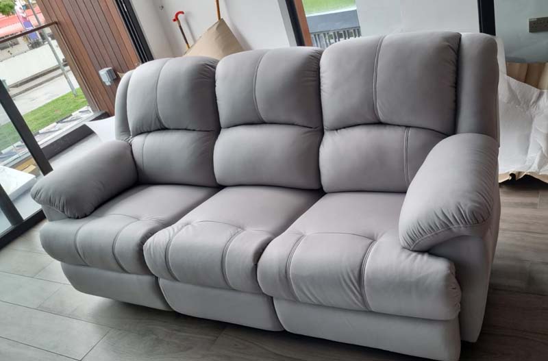 The Roosevelt Sofa in Kryton color.