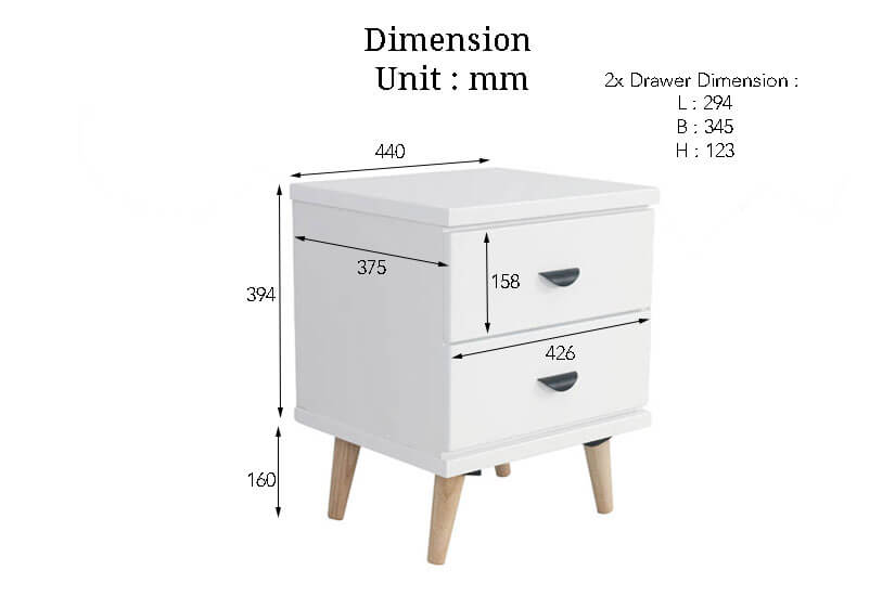 The Dimensions of the Adisa Side table. Buy online the finest collection of living room furniture in SG.