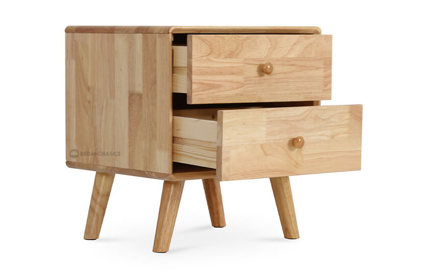 Built with 2 pull-out drawers to store essentials within reach.