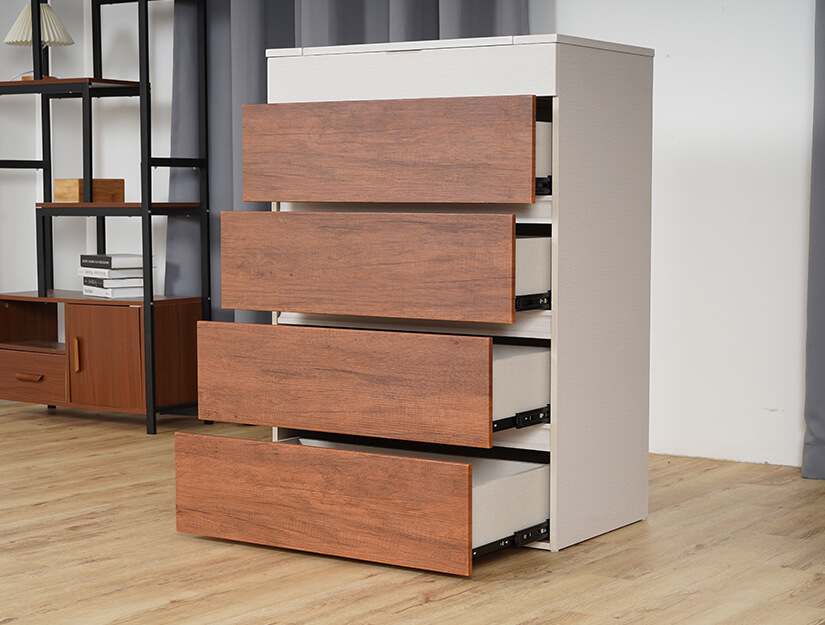4 spacious drawers for all your essentials. 
