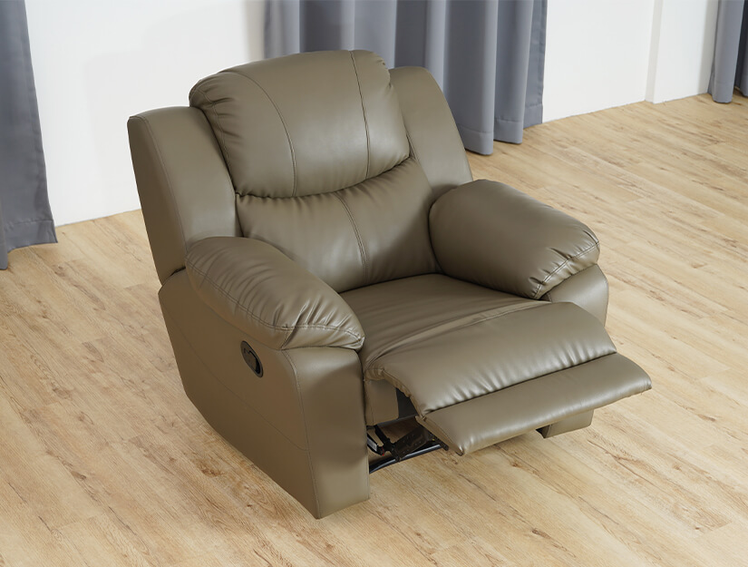Chair reclines for extra comfort.  