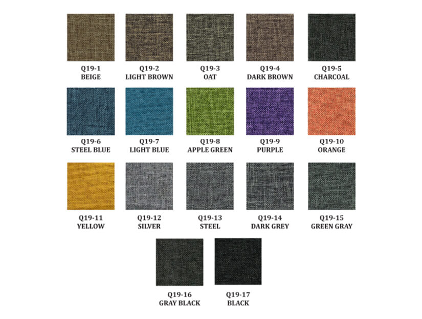 The Belluno Sofa color choices