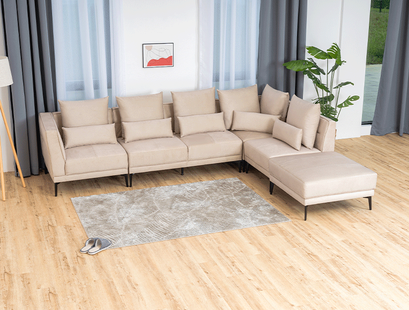 Ideal for use in a corner or L-shape layout of the Cole Modular Sofa.