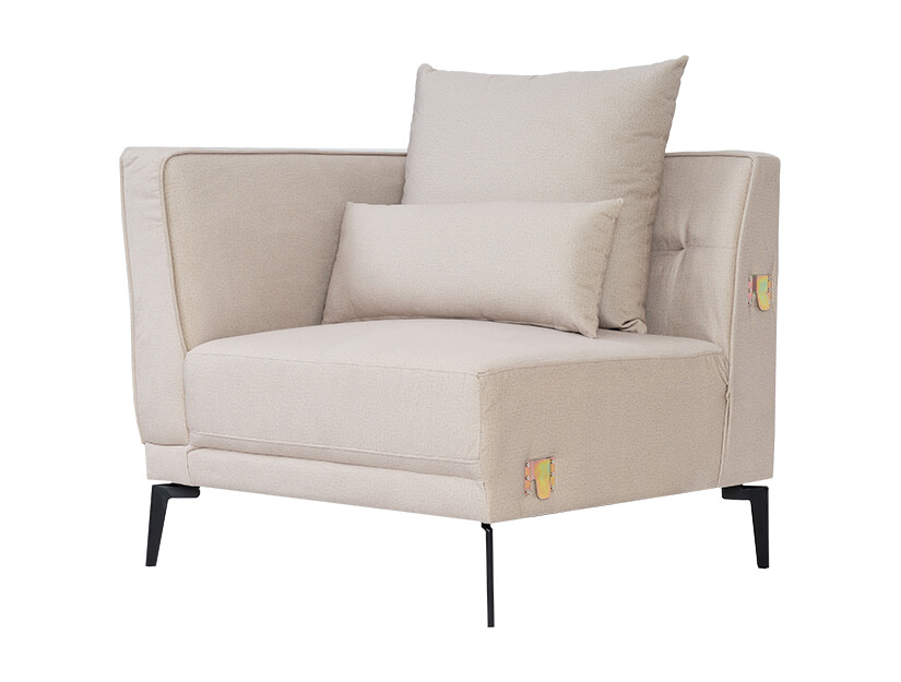 Single modular unit. Best used as part of the Cole Modular Sofa.