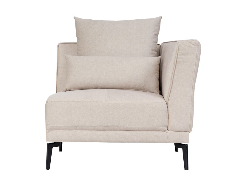 Right armchair. Fits on the right-facing side of the Cole Modular Sofa.