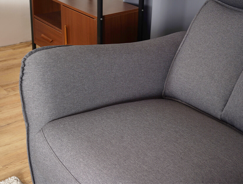 Cushioned armrests. Premium comfort.