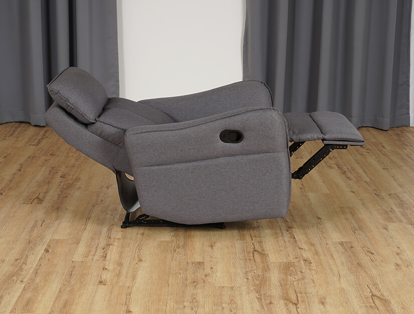 Upgrade to high quality manual recliner mechanism. Easy to use. Perfect for lounging.