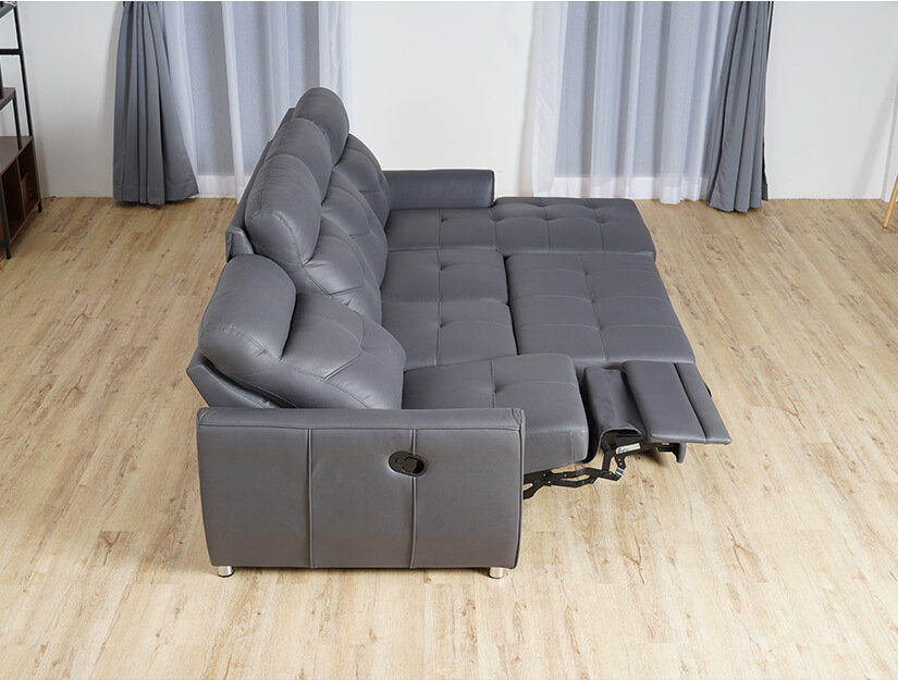 High quality manual recliner. Enhances relaxation, allowing you to unwind in comfort. 