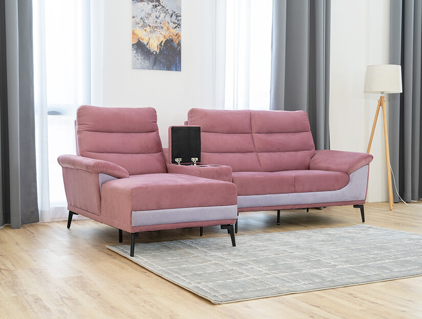 Minimalist and elegant sofa. Modern luxury.