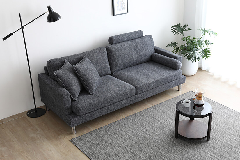 Make a statement with Dark Grey. A bold touch of modernity. Pair with light, pale colored décor for contrast. Creates a down-to earth atmosphere to spaces.