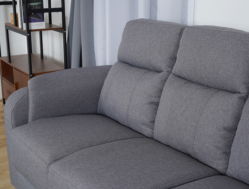 Upholstered in high quality fabric. Perfect for stylish home. 