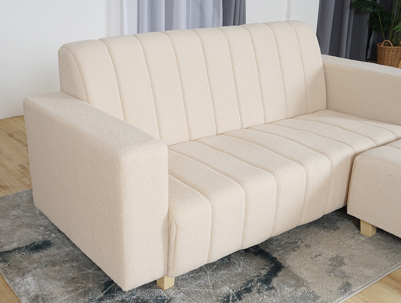 High density foam cushions. Cozy and comfortable seats.