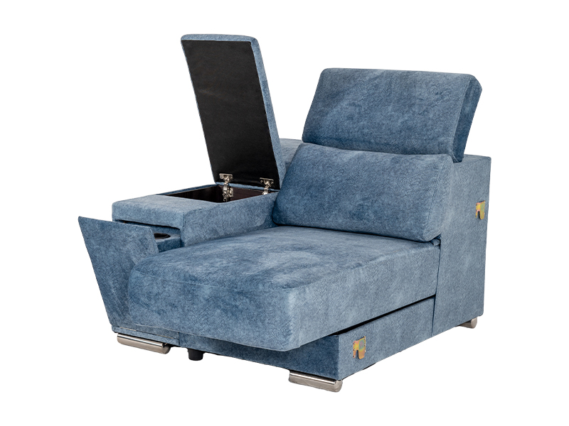 Extendable sliding seats. Sit back and relax. Perfect for lounging