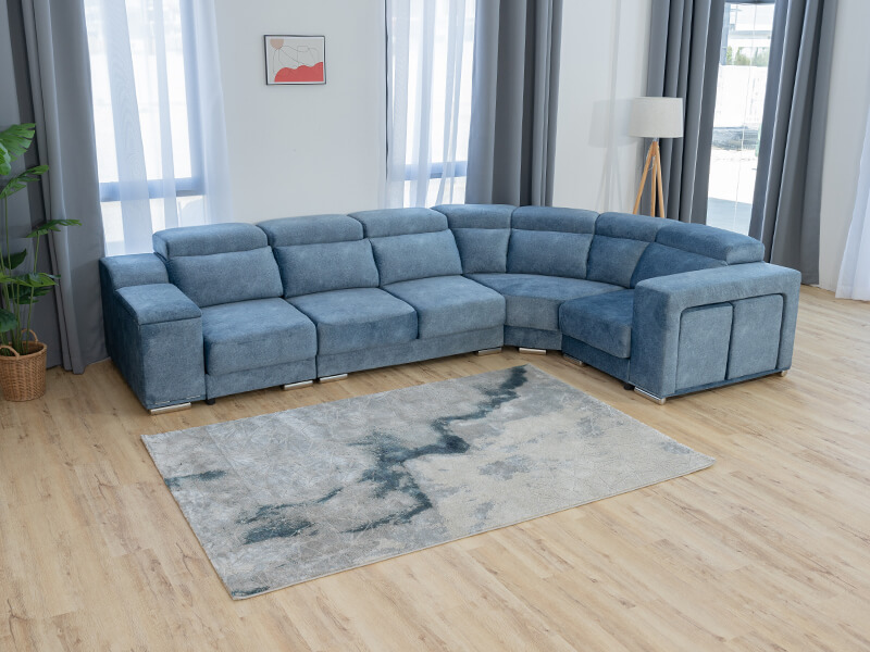 Minimalist and elegant modular sofa. Timeless classic.