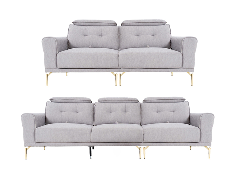 Minimalist and elegant sofa. Modern luxury. Available in 2 seater & 3 seater.
