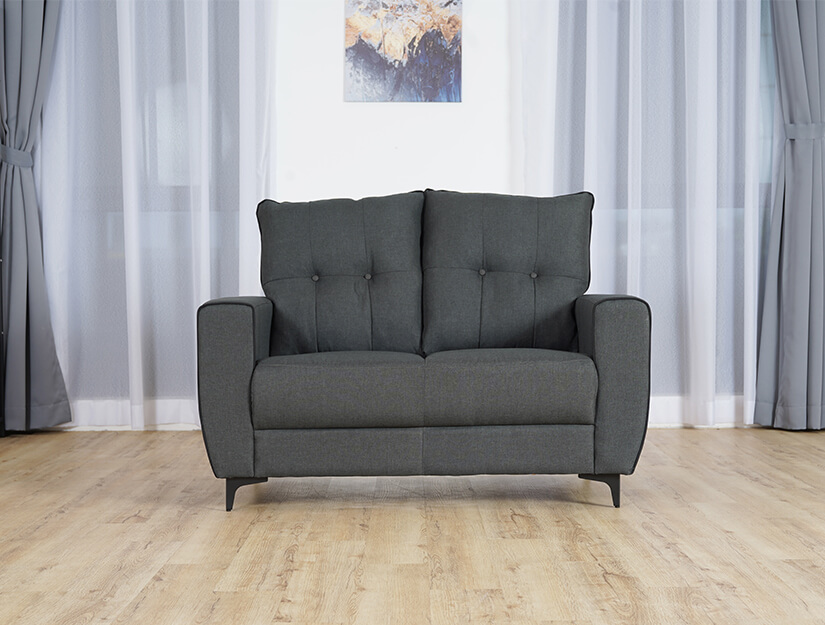 Minimalist 2 seater sofa. Perfect for modern homes. 