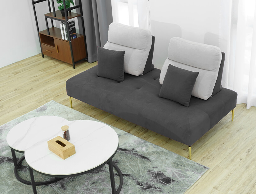 Minimalist, contemporary design. Elegant & luxurious sofa. 