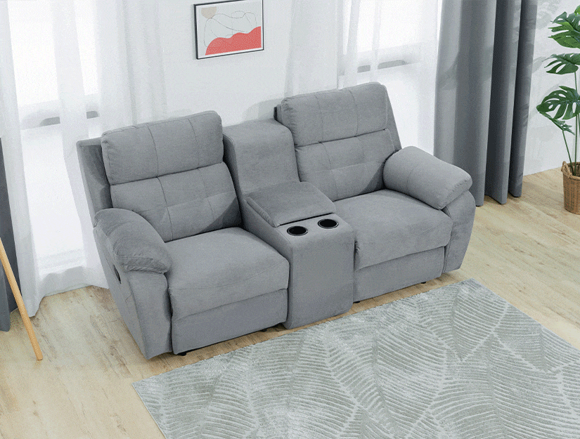 Single modular unit. Add it to the Victoria Modular Recliner Sofa for additional seating. 
Flexible and functional.
