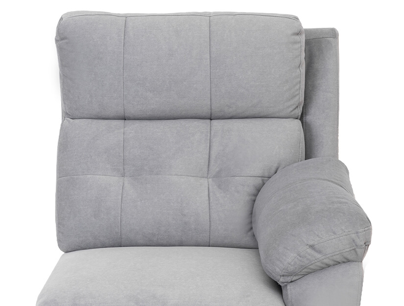 Delicate biscuit tufting. Plush backrests for extra cushioning. Ultimate relaxation.