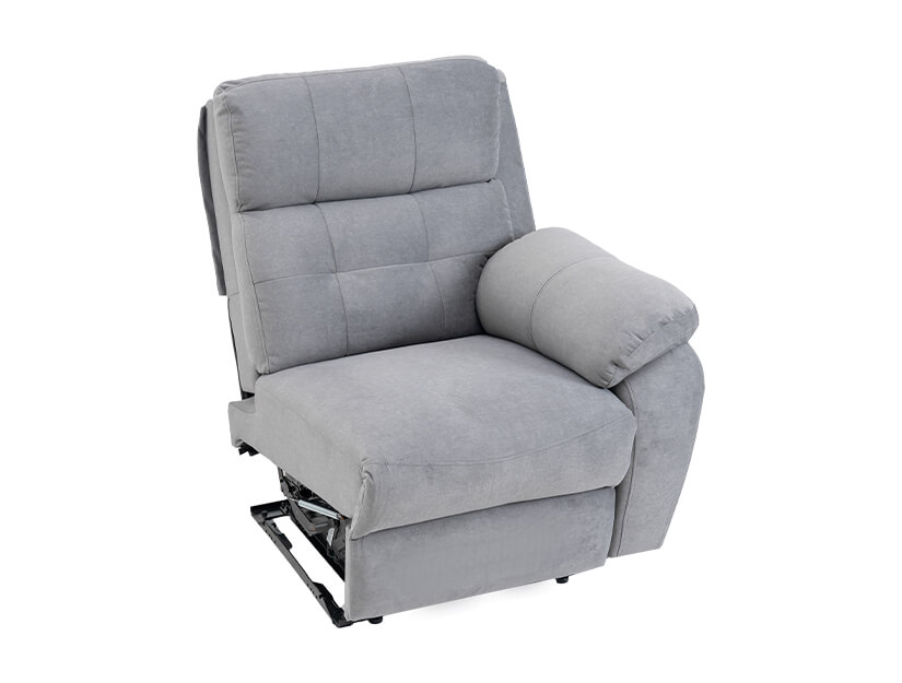 Wide and spacious seat. High density foam cushions. No sinking or sagging. Comfortable and supportive. 