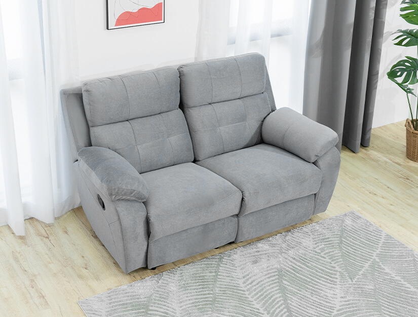 Minimalist and elegant 2 seater modular sofa. Timeless classic.