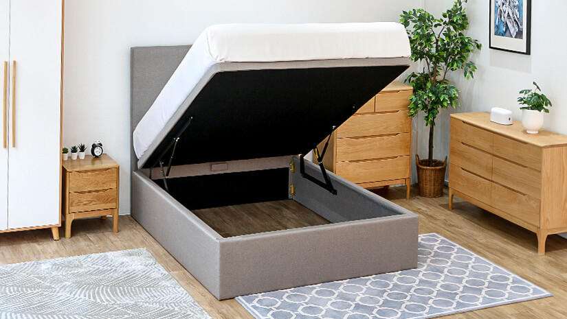 Ample storage space to keep all your essentials neat and organized.