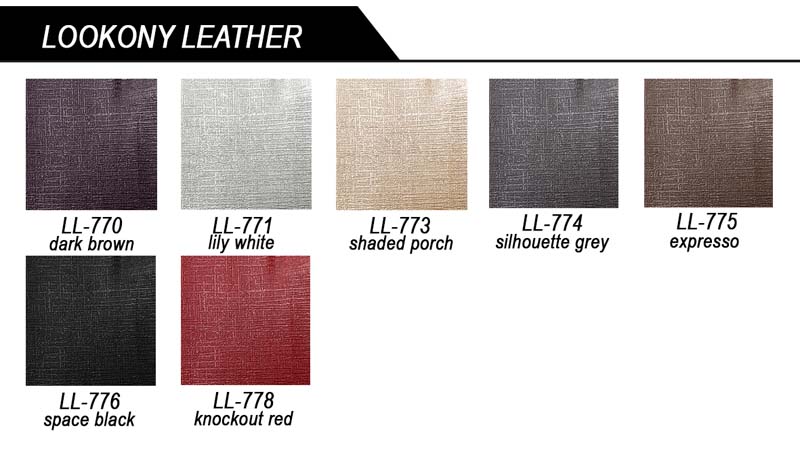 Lookony Leather options