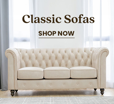 Classic Sofas. Shop Now.