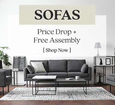 Sofas Price Drop and Free Assembly