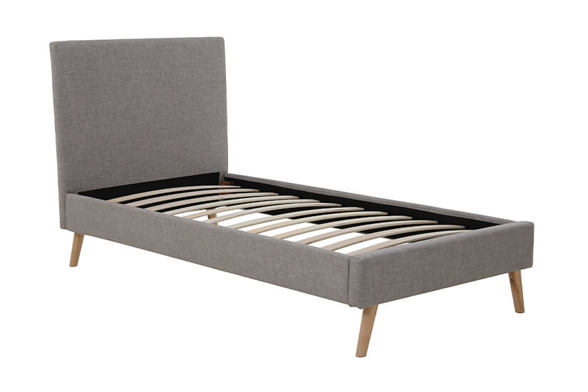 Slated base allows ventilation of the mattress for a cooler night sleep.