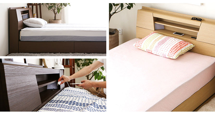 The Feliz bed is a versatile Japanese Bed with a scandinavian design for the modern family.