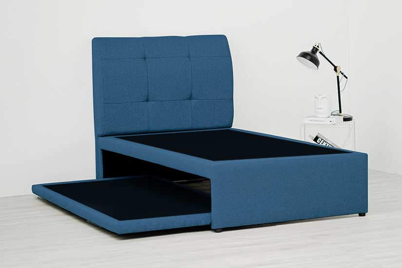 Refreshing and calm blue hue. A statement piece that accentuates your space.