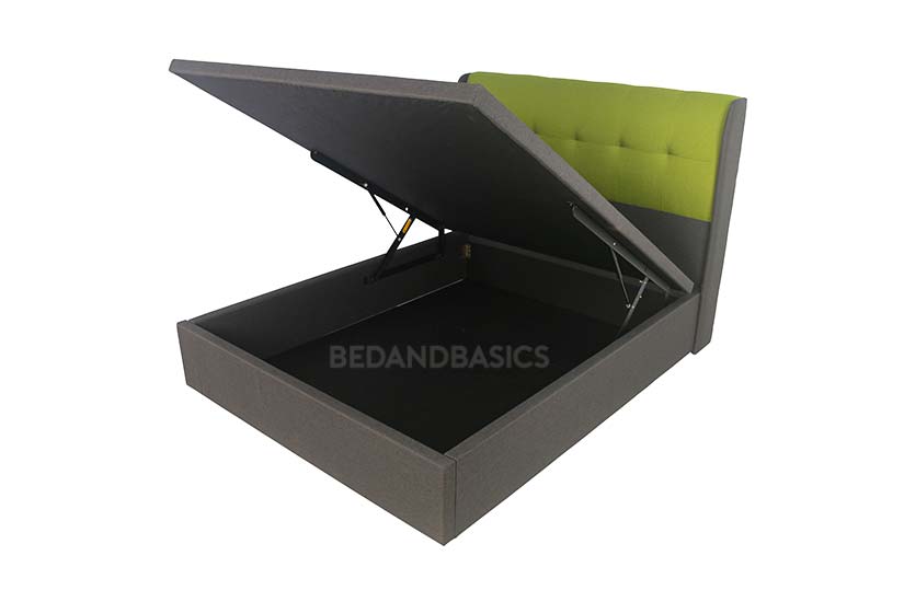 Large under bed storage capacity to keep your bed space clutter-free and organised.