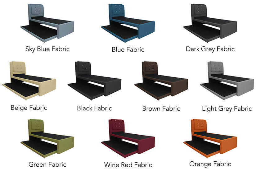 A wide range of colors is available for you to choose from.