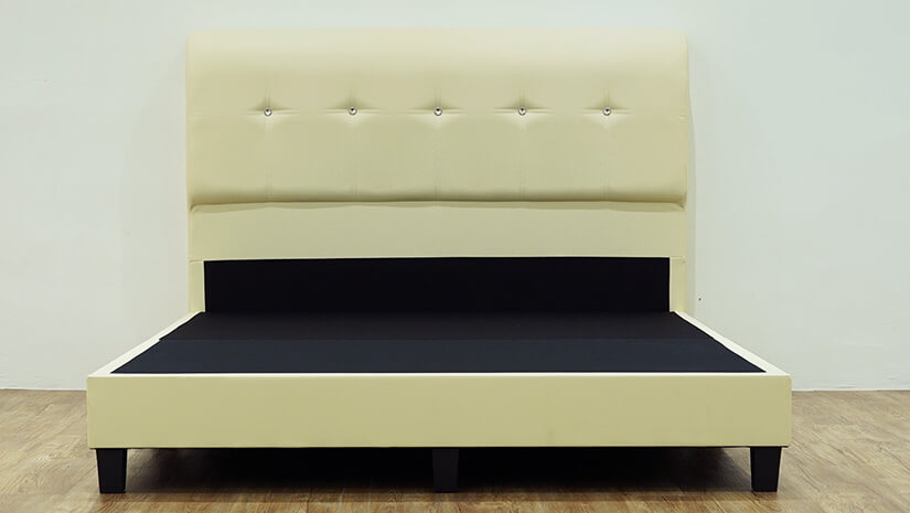 Elegant and minimalistic divan style bed frame.
