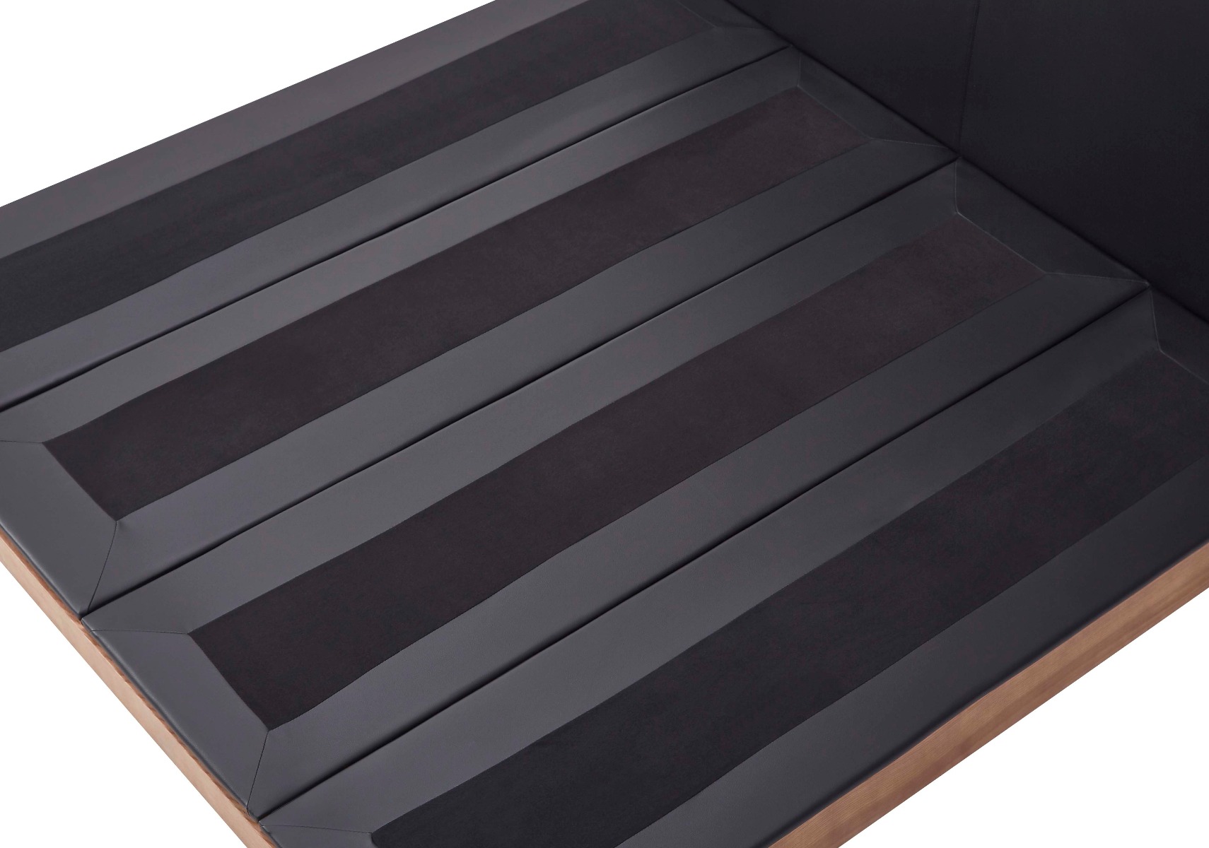 A flat base reduces sinking or sagging from your mattress.