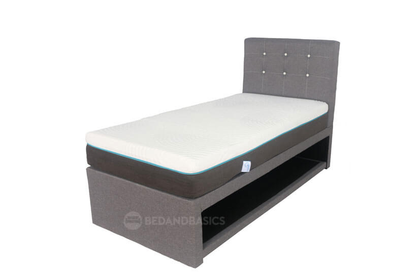 Uniko 2 In 1 Fabric Pull Out Bed Frame, 2 In 1 Bed Frame