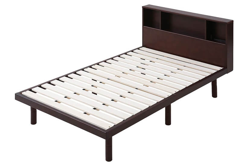 The wooden slats on the base ensures your bedding is well-ventilated. Ideal for humid weather. Ensures you sleep cool.