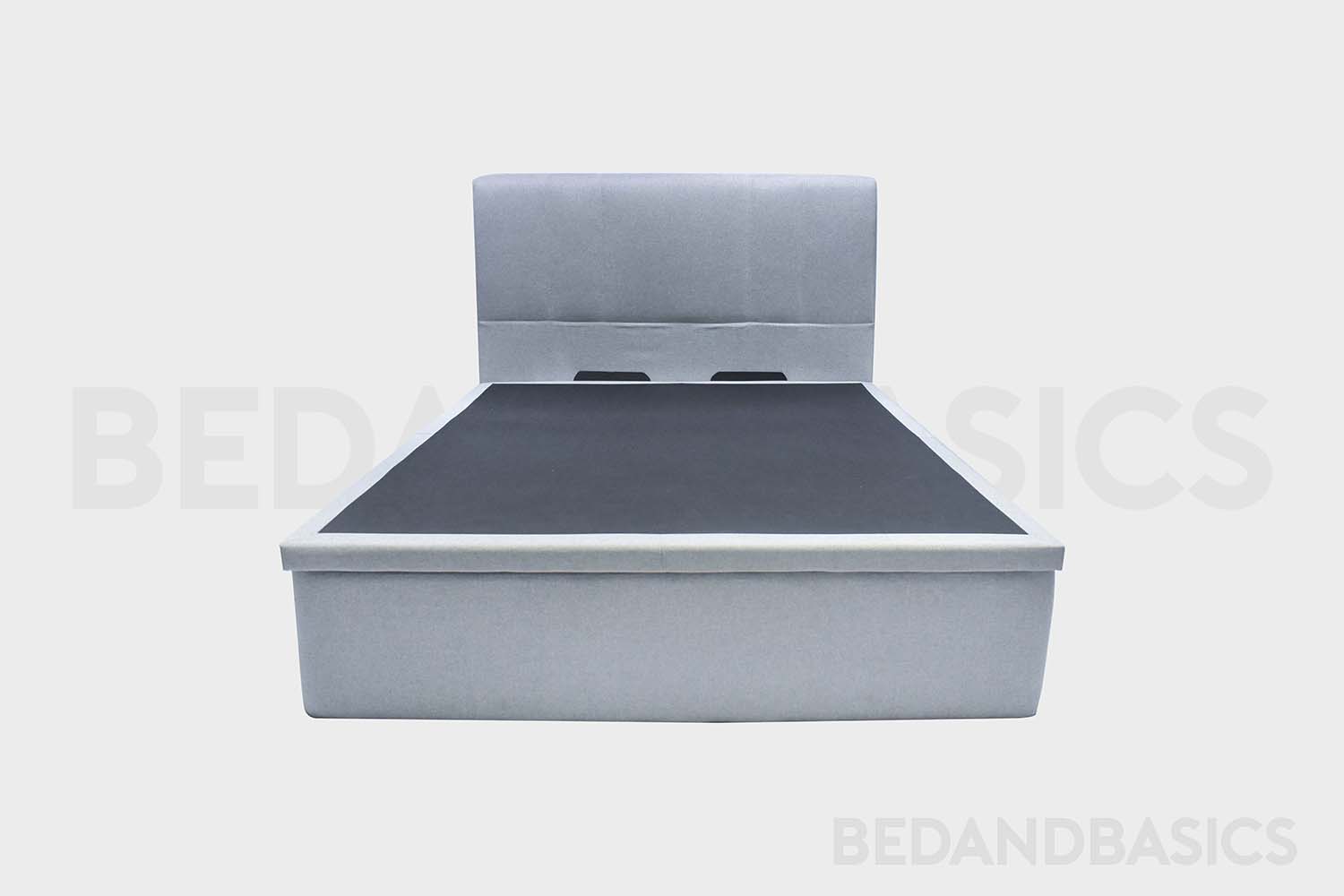 The Townsend has a flat fabric wrapped bed board which is suitable for all types of mattresses.