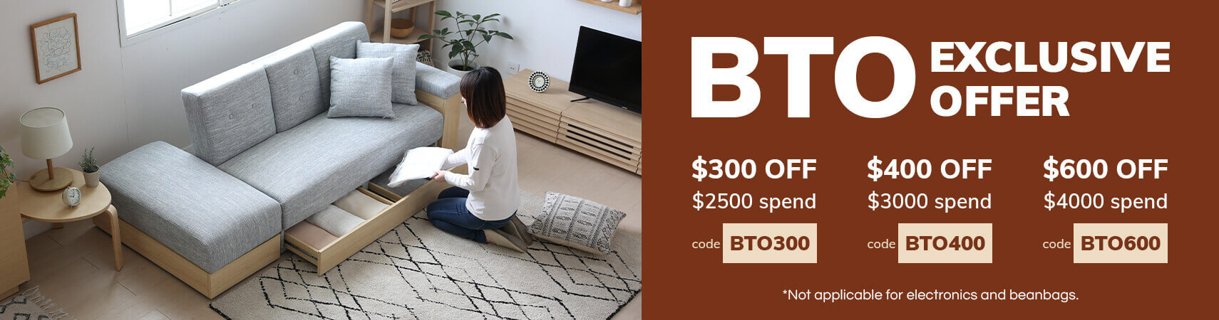 BTO Furniture Deals for New Homeowners