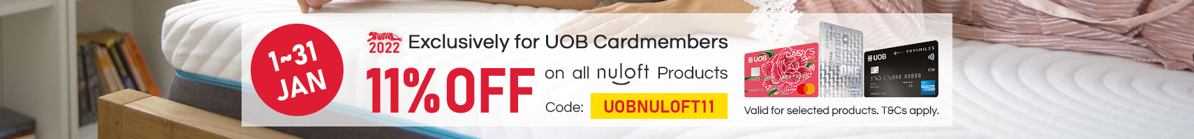 Exclusive Nuloft Offers for UOB Cardmembers